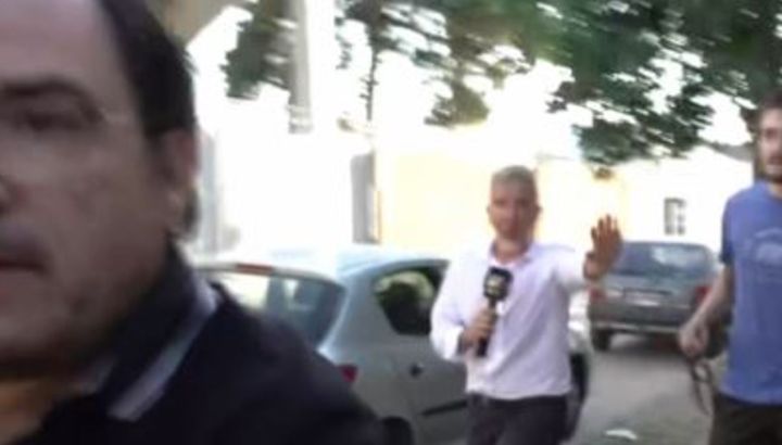 La familia de Máximo Thomsen agredió a un móvil de América Noticias: el video | Exitoina