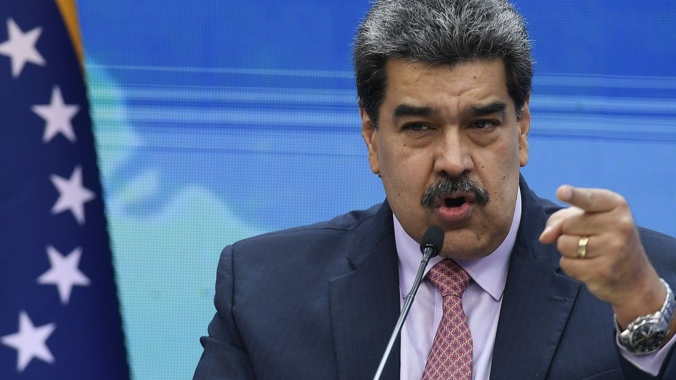 President Maduro Holds Press Conference 