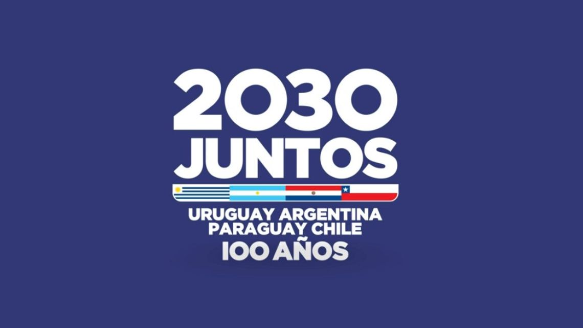 Argentina formalized the candidacy to organize the World Cup together with Uruguay, Paraguay and Chile