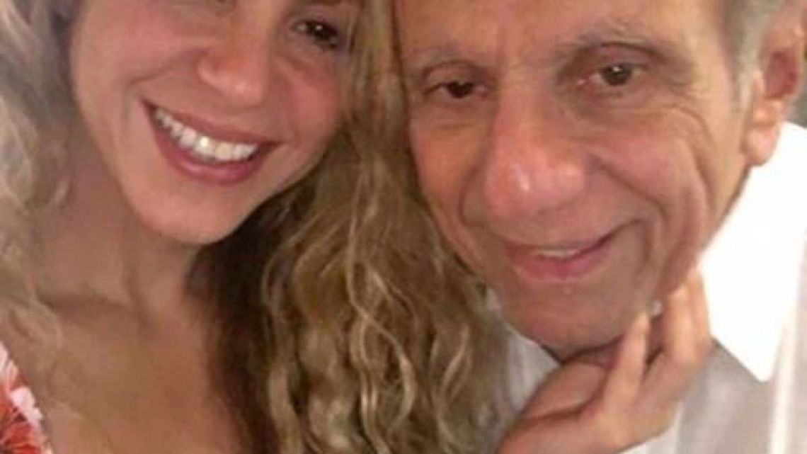 Quién es William Mebarak, el padre de Shakira que atraviesa un difícil momento de salud