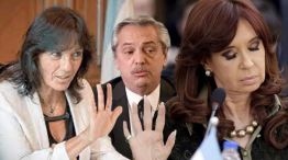 Vilma Ibarra - Alberto Fernández - Cristina Kirchner 