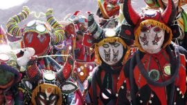 Los carnavales jujeños son de los más pintorescos de la Argentina.