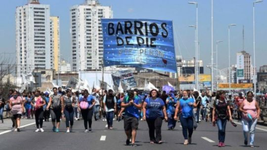 130 piquetes a lo largo del país