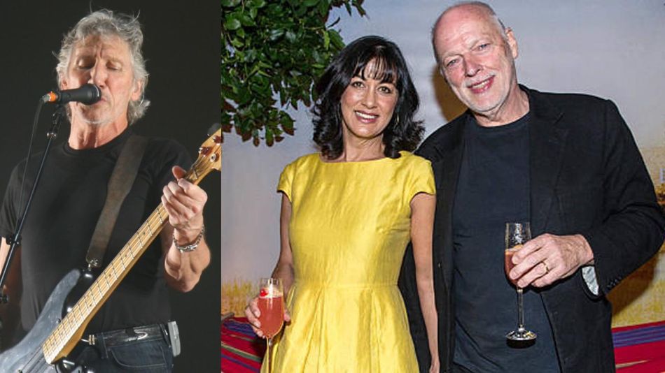 David Gilmour, Polly Samson y Roger Waters