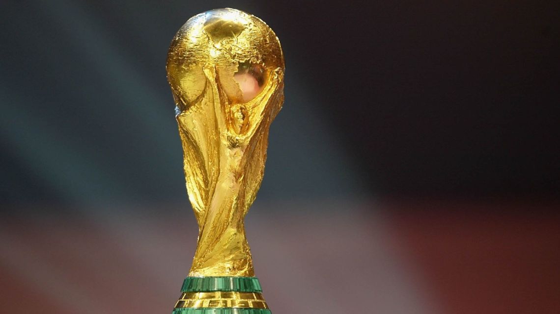 The World Cup trophy.