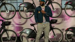 Lebron James Attends LyftUp Launch Event 