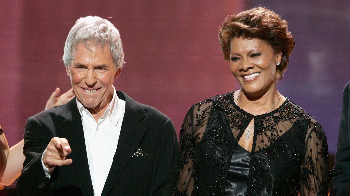 In this file photo taken on May 24, 2006 US composer Burt Bacharach and singer Dionne Warwick perform during the American Idol Season 5 Finale in Hollywood, California.