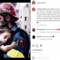 Wanda Nara compartió un emotivo mensaje tras el terremoto en Turquía