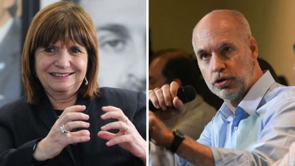 Patricia Bullrich y Horacio Rodríguez Larreta