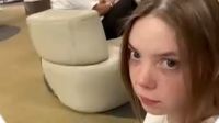 Una de las mujeres rusas retenidas en Ezeiza 