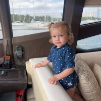 Ana García Moritán se volvió tendencia por estas dulces fotos en el yate
