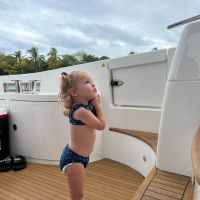 Ana García Moritán se volvió tendencia por estas dulces fotos en el yate