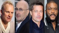 Sting, Phil Collins, Brad Pitt and Tyler Perry 20230214