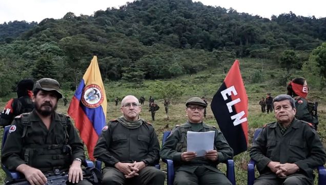 Colombia negocia con ELN