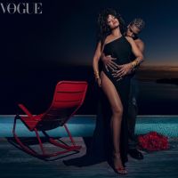Rihanna realizó una producción junto a su hijo luego de anunciar que está embaraza por segunda vez