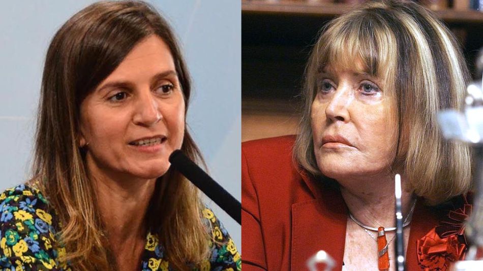 Fernanda Raverta y María Romilda Servini