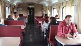 El coche comedor estará disponible en todos los trenes de ambos ramales.