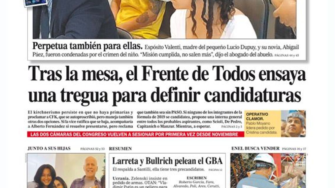 The cover of the newspaper PROFIL of Saturday, February 18, 2023