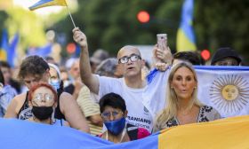 ukraine, russia, protest