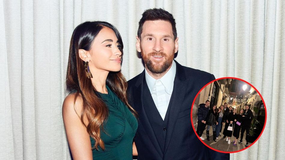 Antonela Roccuzzo y Leo Messi viajaron a España para una reunión muy especial