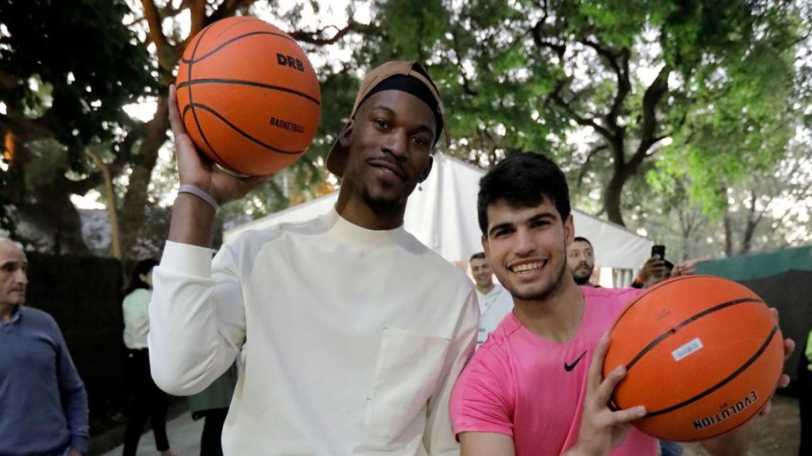 Butler, an NBA figure who visited Buenos Aires