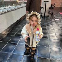 Magnolia Vicuña, la hija de la China Suárez, sorprendió con su look romántico vintage