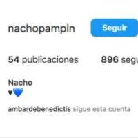 Conocé a Nacho Pampín, el misterioso acompañante de Ámbar de Benedictis