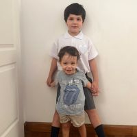 El hijo de Juana Repetto empezó primer grado y compartió una tierna foto: "Se puede poner difícil"