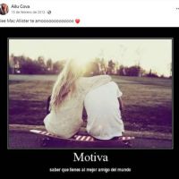 El mensaje de la nueva novia de Alexis Mac Allister que predice el romance: "Te amo"