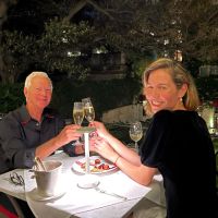 Elina Fernández y Eduardo Costantini celebraron tres años de casados despejando los rumores de crisis