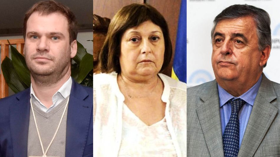 Juan Manuel López, Graciela Ocaña y Mario Negri