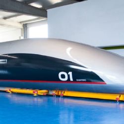 Las cápsulas que componen el Hyperloop TT tienen alrededor de 30 metros de largo