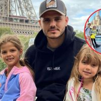 Mauro Icardi compartió una foto y mostró el look con trencitas de Isabella