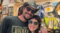 Daniel Osvaldo y Gianinna Maradona