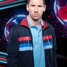 Lionel Messi presentó su nueva campera de Chándal Winning Streak inspirada en los colores de su carrera