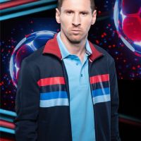 Lionel Messi presentó su nueva campera de Chándal Winning Streak inspirada en los colores de su carrera