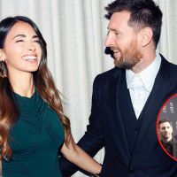 Antonela Roccuzzo y Lionel Messi