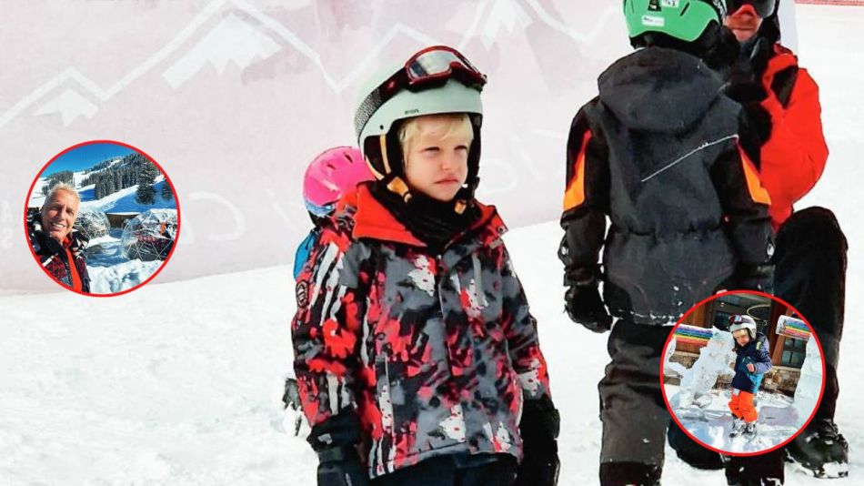 Las fotos de Marley y Mirko en Aspen: "Estaba súper ansioso por esquiar"