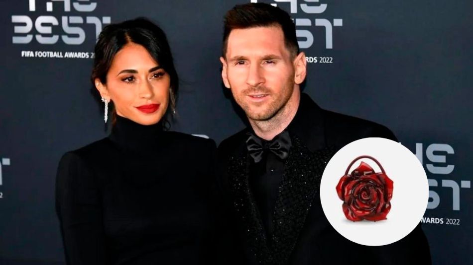 Lionel Messi y Antonela Roccuzzo en los premios The Best