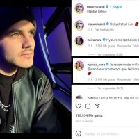 Mauro Icardi habló de estar solo y Wanda Nara le lanzó un picante comentario