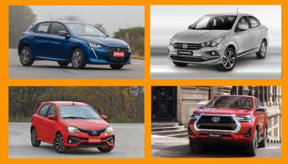 Top 23: los autos 0km más vendidos de la Argentina en marzo