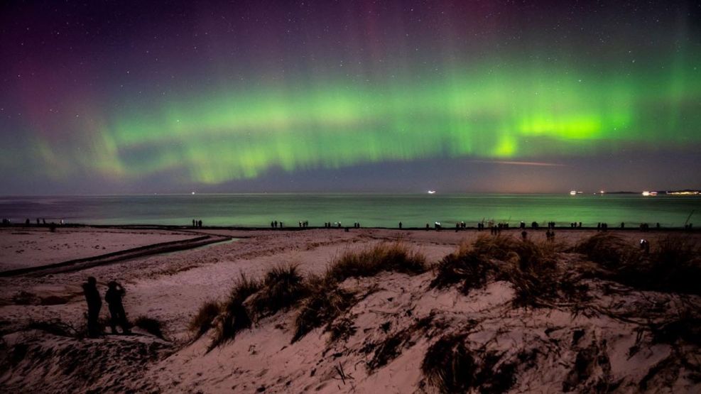 Auroras Boreales en el Norte de Europa