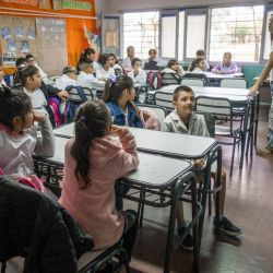 Mar del Plata: La provincia de Buenos Aires, con cinco millones de alumnas y alumnos, y otras once jurisdicciones arrancaron las clases, en tanto mañana lo hará La Rioja para completar el cronograma de inicio del ciclo lectivo 2023. | Foto:Télam/Diego Izquierdo