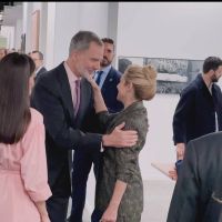 El look de Fabiola Yáñez para su encuentro con Letizia Ortiz en Madrid