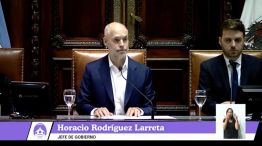 Horacio Rodríguez Larreta inauguró las sesiones en la legislatura porteña