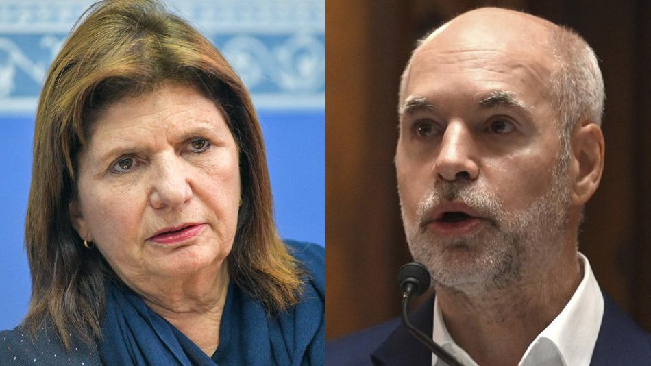 Patricia Bullrich y Horacio Rodríguez Larreta