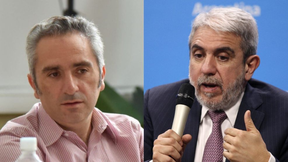 Andrés Cuervo Larroque y Aníbal Fernández