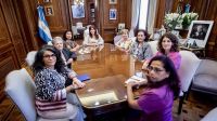Cristina Fernández de Kirchner se reunió este jueves en el Senado con el Comité de Expertas del Mecanismo de Seguimiento de la Convención de Belém do Pará (MESECVI)