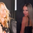 Pampita y Nicole Neumann matchearon con sus looks en Los 8 Escalones