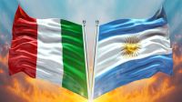 Bandera de Italia y Argentina 20230306